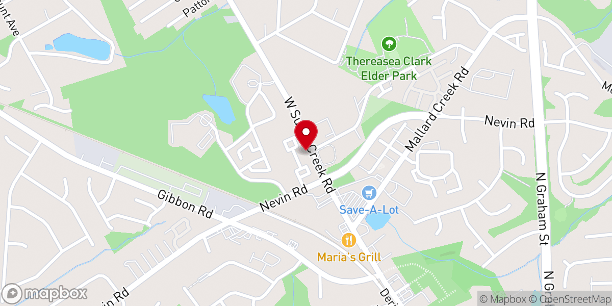 Map showing location of AME Zion Publishing House