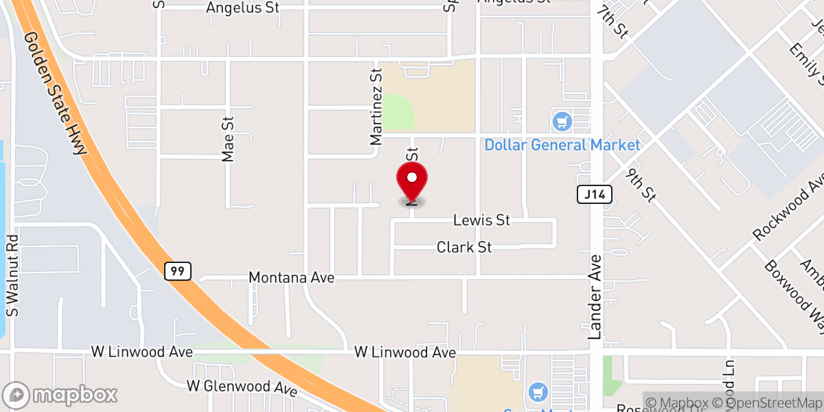 Map showing location of Blessed hope Assyrian Church