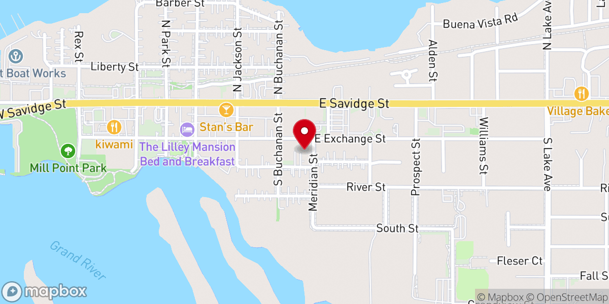 Map showing location of Spanish American Mission