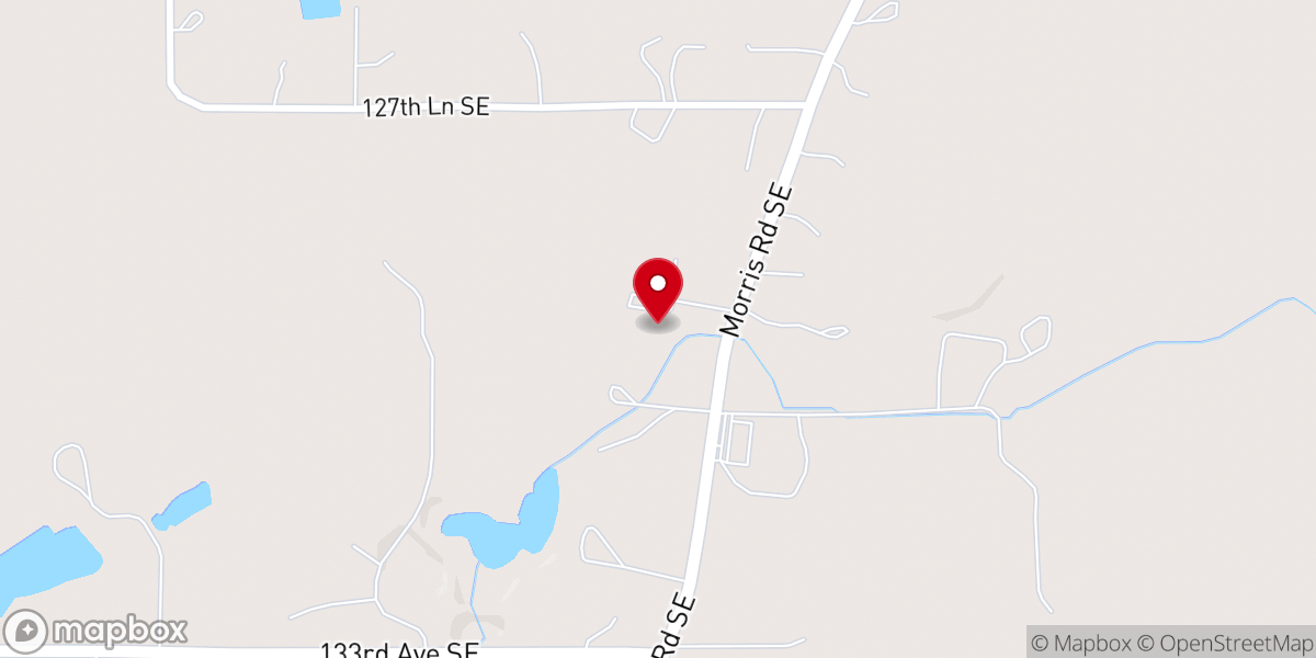 Map showing location of Calvary Chapel of Yelm