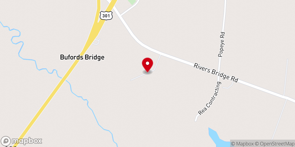 Map showing location of True Faith Ministries