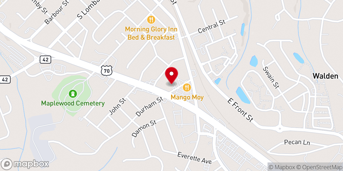 Map showing location of New Believers Christian Center
