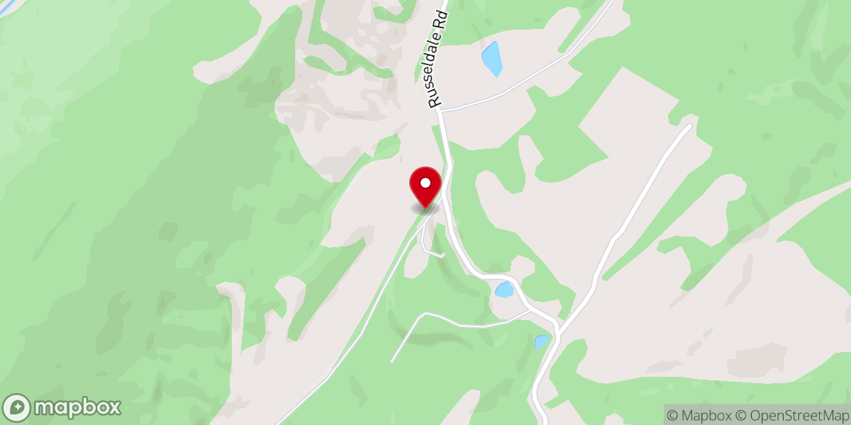 Map showing location of Kelley Chapel