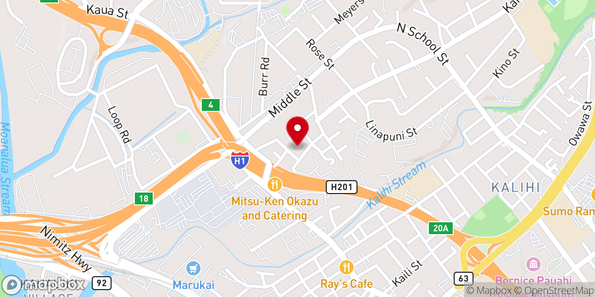 Map showing location of Saint John the Baptist Catholic Church