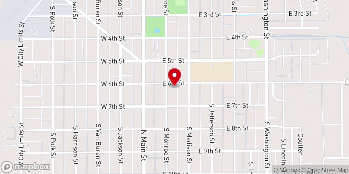 Map showing location of My Father's House