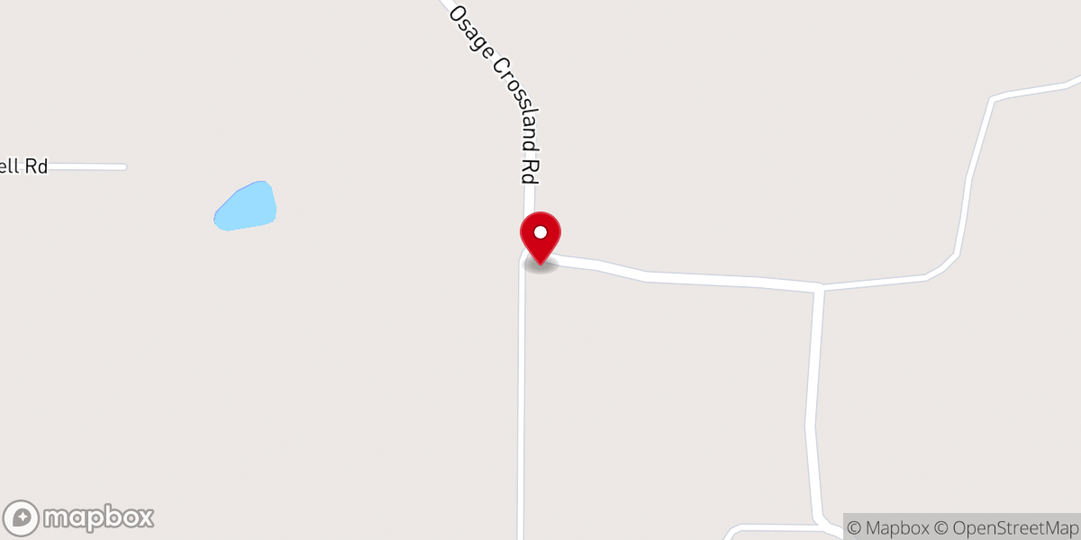 Map showing location of Hico Church