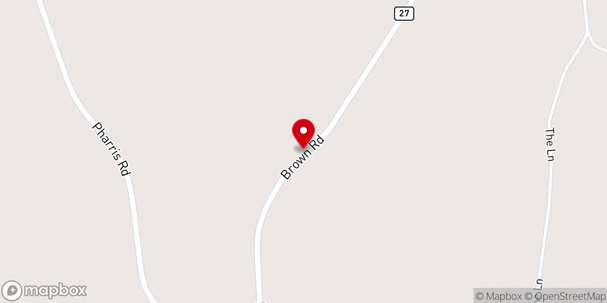 Map showing location of Goodwill Church