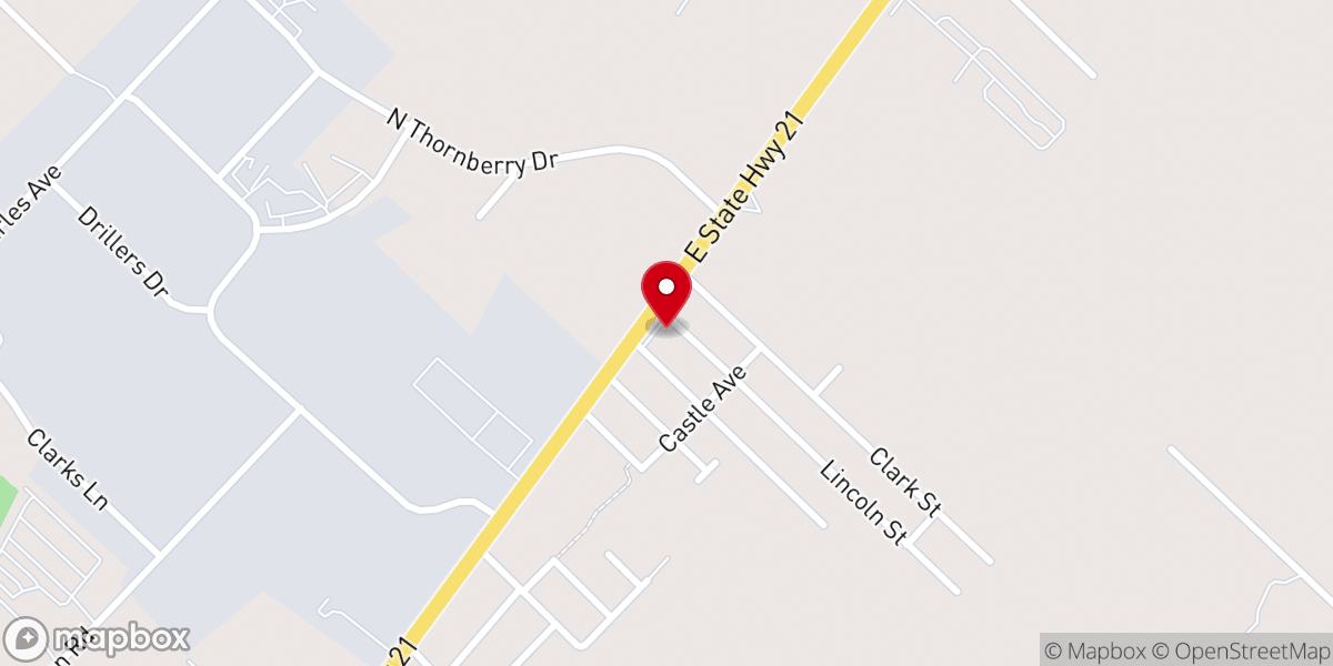Map showing location of St James Church