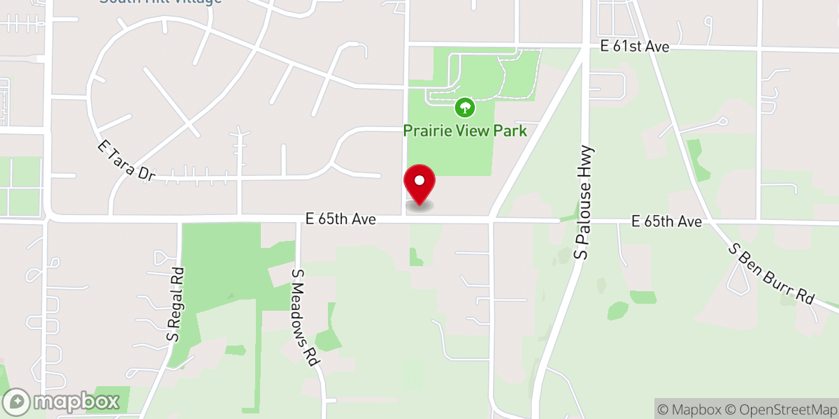 Map showing location of Moran United Methodist Church