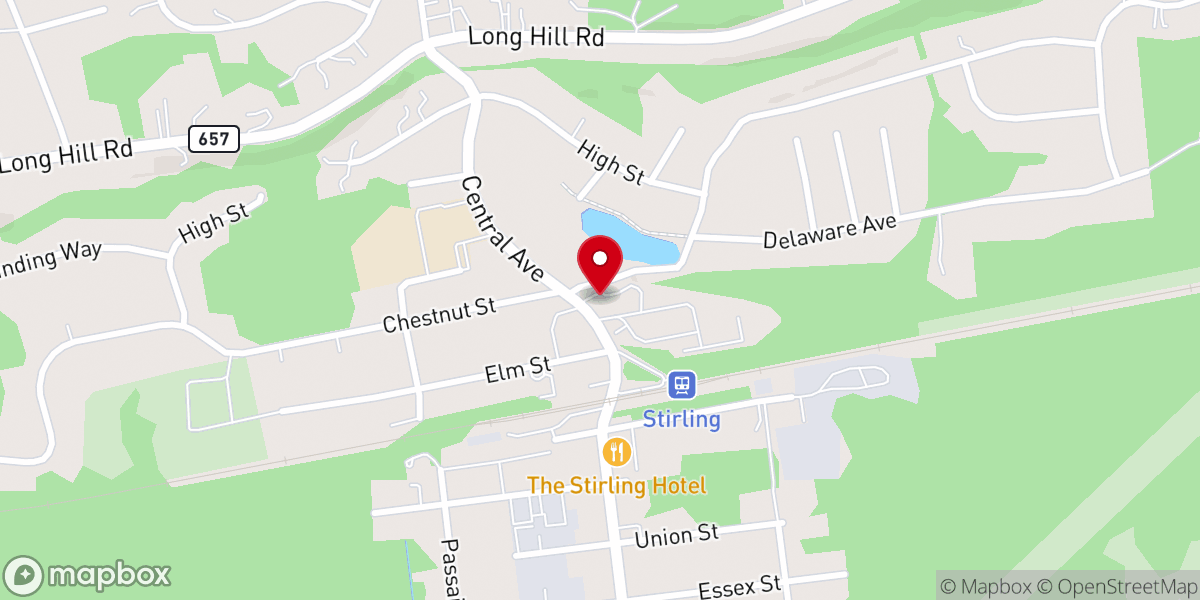 Map showing location of St. Vincent de Paul Roman Catholic Church