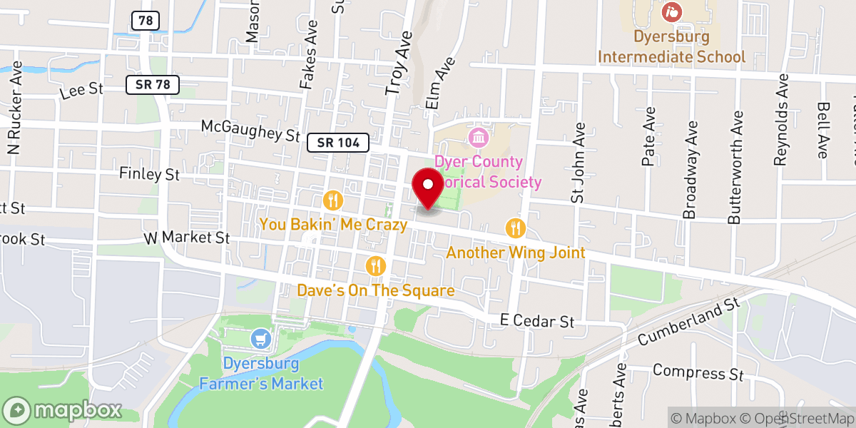 Map showing location of The Community