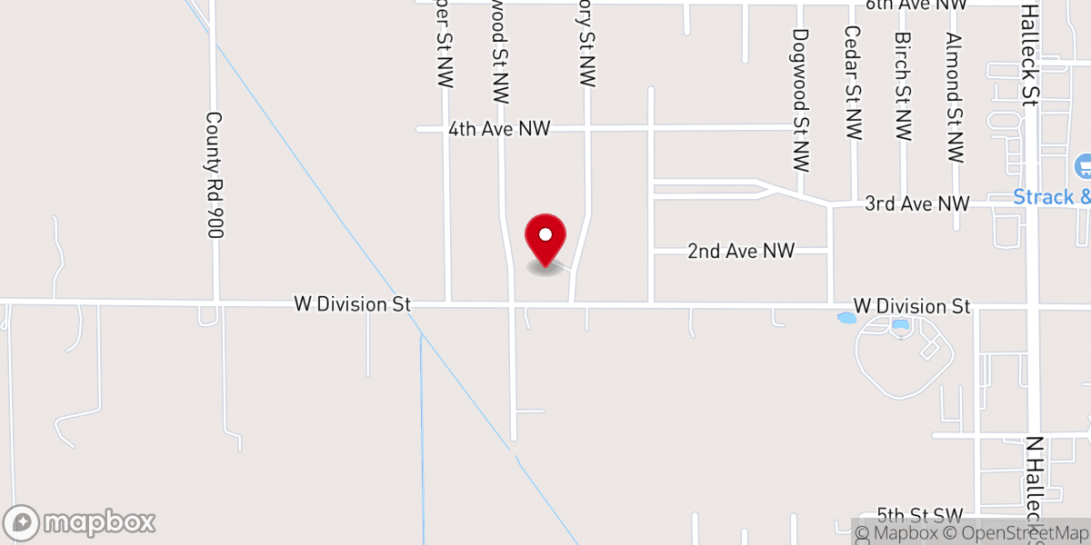 Map showing location of Rock House II Church and Ministries