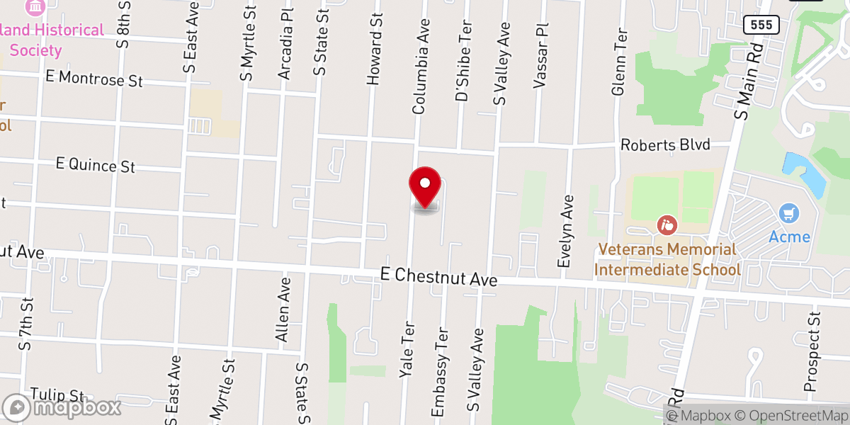Map showing location of Emmanuel Bible Church - Iglesia Bíblica Emanuel