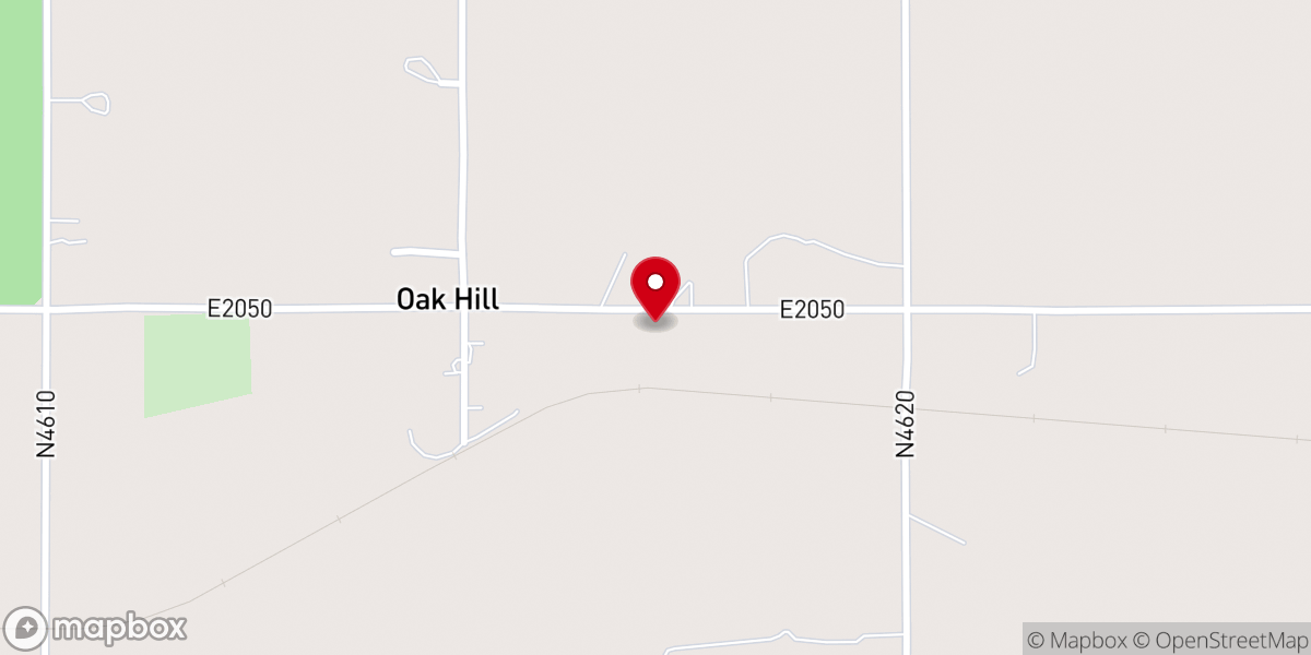 Map showing location of Cumberland Church