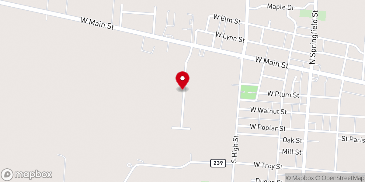 Map showing location of Serenity Wedding Ministry