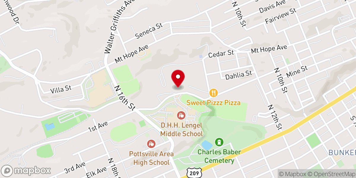 Map showing location of Love All Around