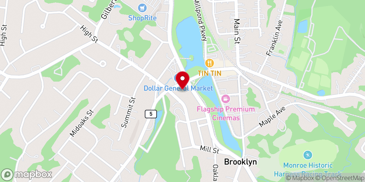 Map showing location of Cong Ezras Nissuin Ohel Feiga