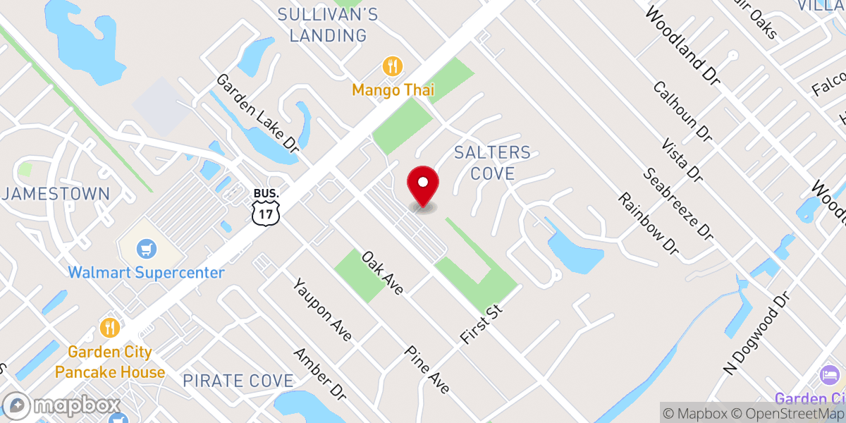 Map showing location of Society of St Vincent de Paul