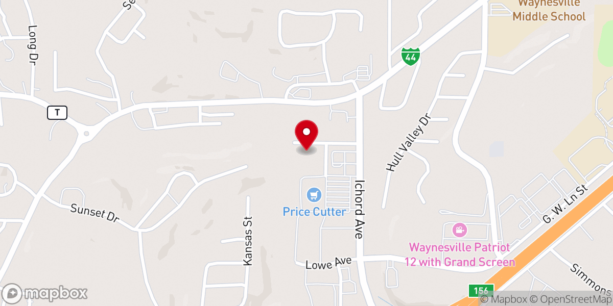 Map showing location of A New Life Ministries & Foundation