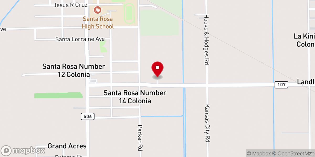 Map showing location of Templo Bethel CLADIC
