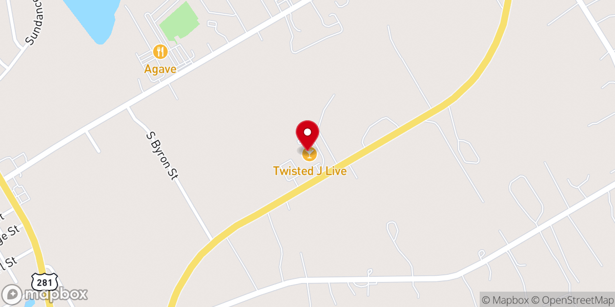 Map showing location of StoneWater Church Stephenville
