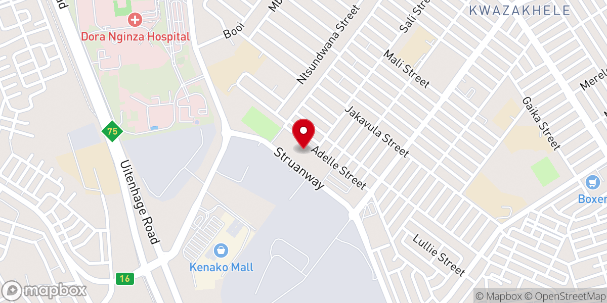 Map showing location of Jesus Christ Empowerment Centre⛪