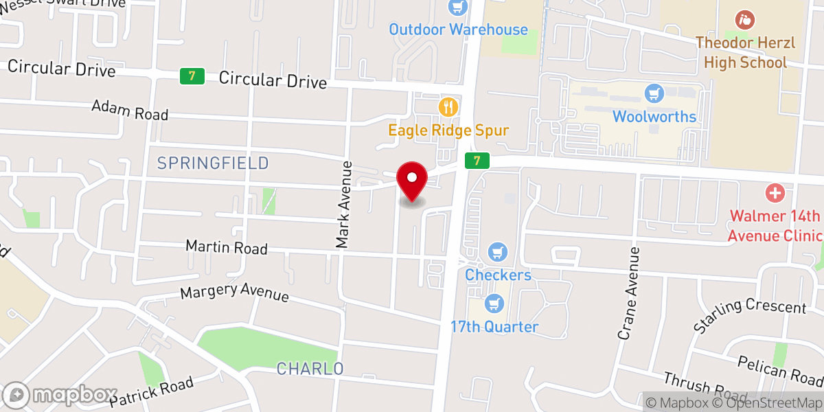 Map showing location of San Francesco Catholic Church