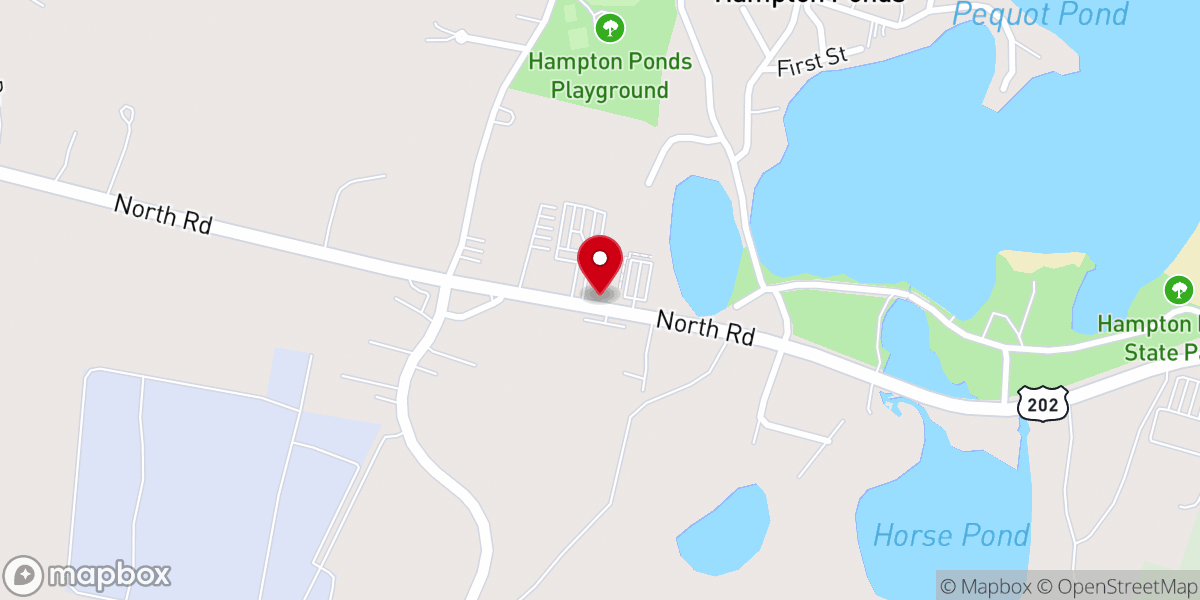 Map showing location of Russian Evangelical Baptist Church