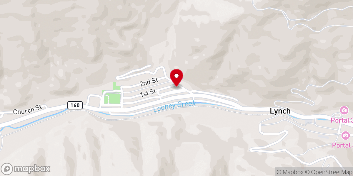 Map showing location of Greater Mt Sinai Baptist Church