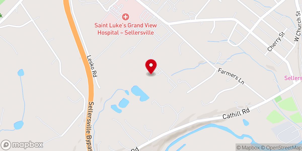 Map showing location of st. Agnes Church