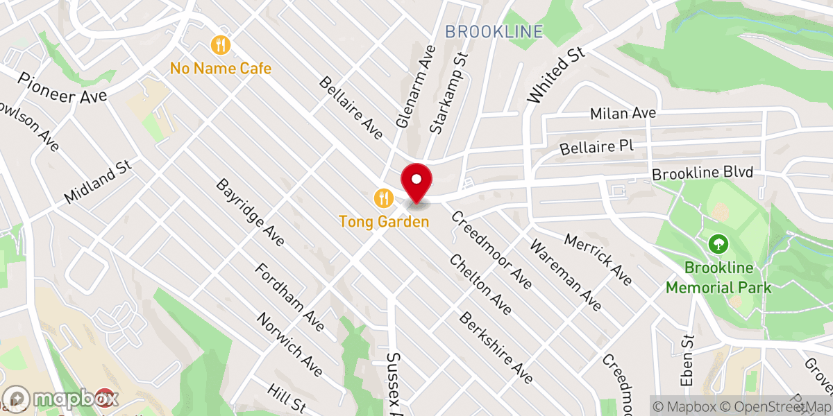 Map showing location of Tree of Life Open Bible Church