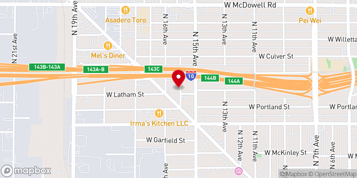 Map showing location of The Light of The World Church
