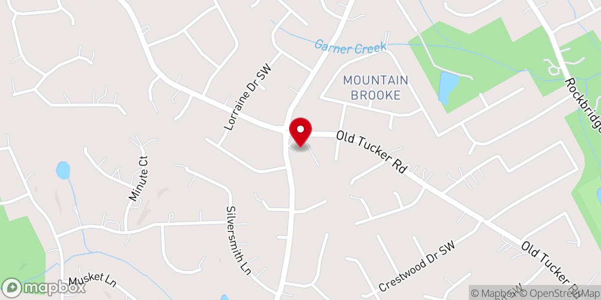 Map showing location of St. Thomas Orthodox Church