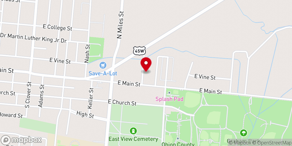 Map showing location of Anointed Ministries Apostolic