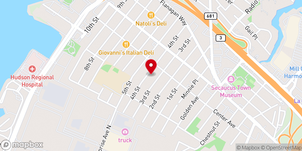 Map showing location of Harvest International Church Inc