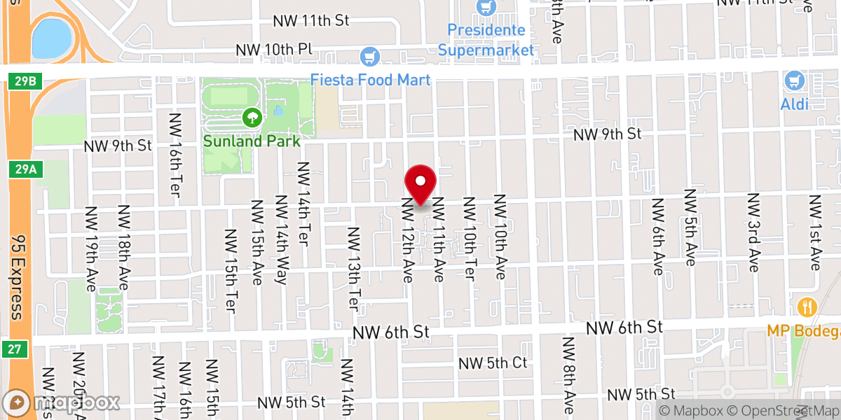Map showing location of Fort Lauderdale Multicultural Church of God in Christ
