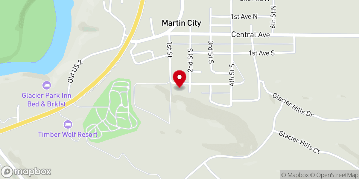 Map showing location of Christ Canyon Fellowship