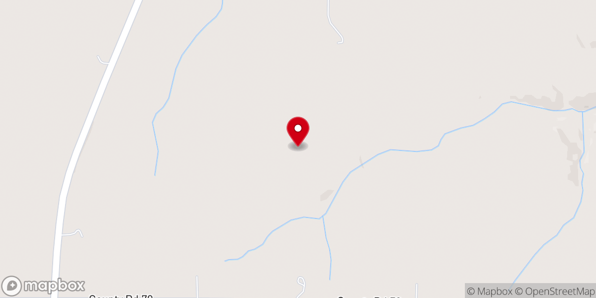 Map showing location of Camp Victory Christian Camp