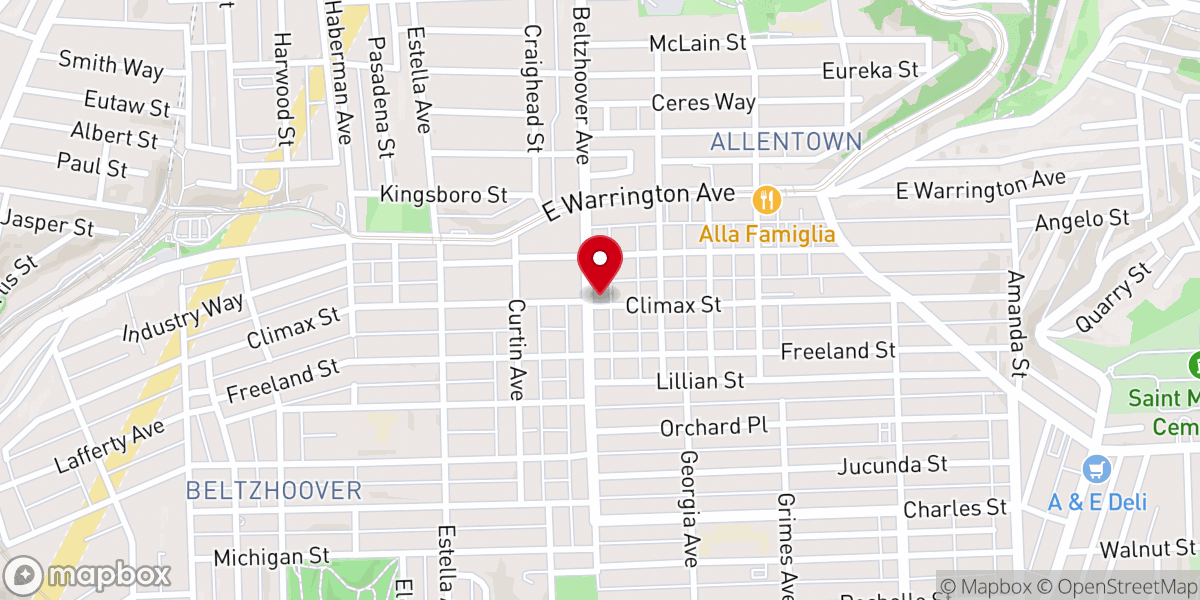 Map showing location of Legacy Church