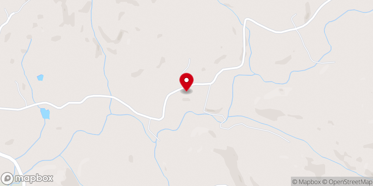 Map showing location of Star Creek Church