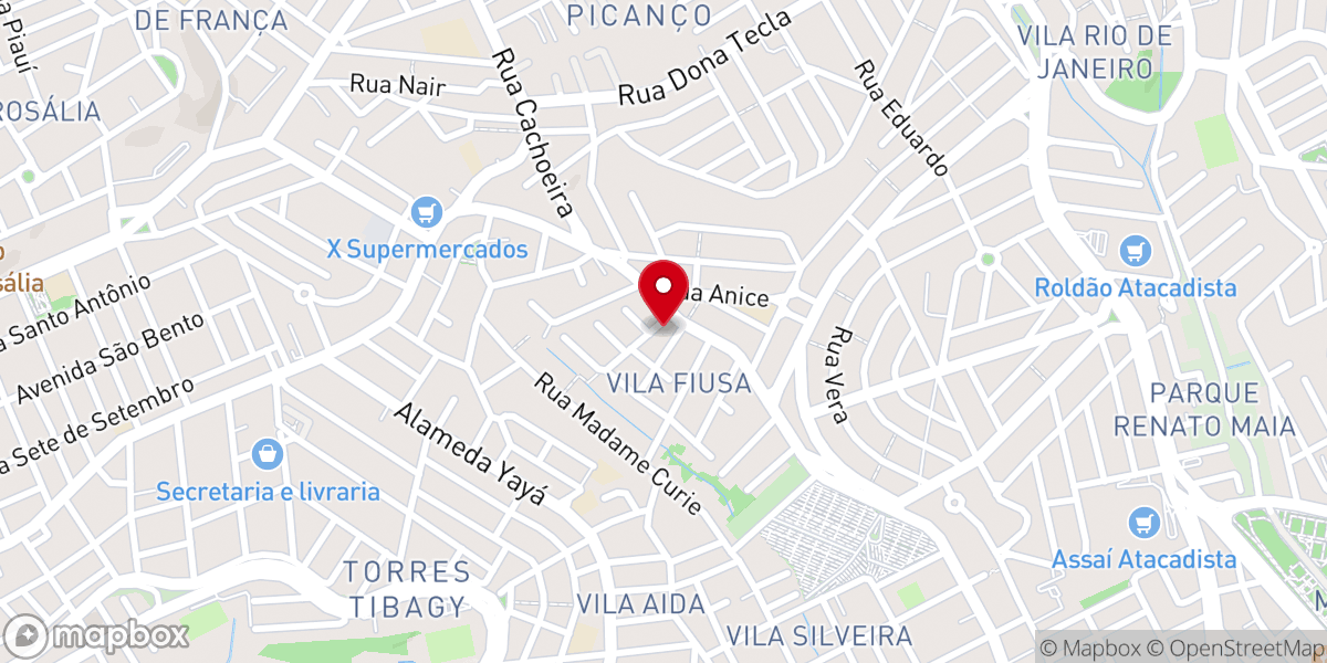 Map showing location of Igreja Evangelica Pentecostal Unidos por Cristo em