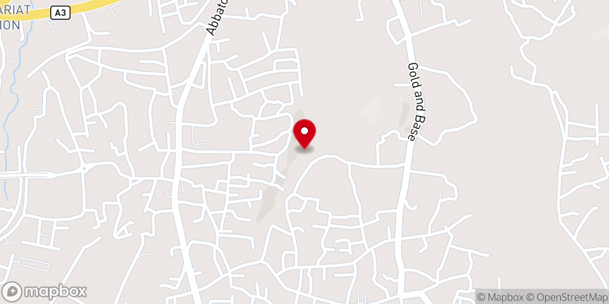 Map showing location of RCCG Hallelujah Zonal Headquarters
