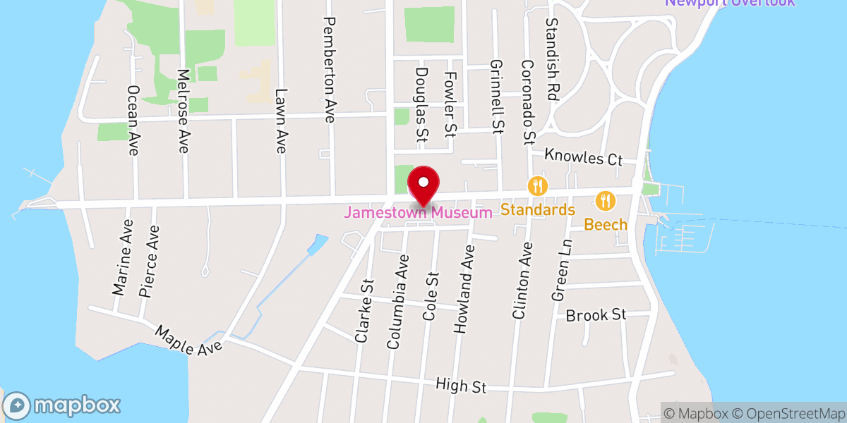 Map showing location of Saint Matthews Episcopal Church