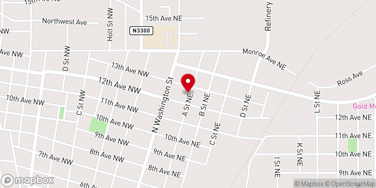 Map showing location of New Covenant Fellowship