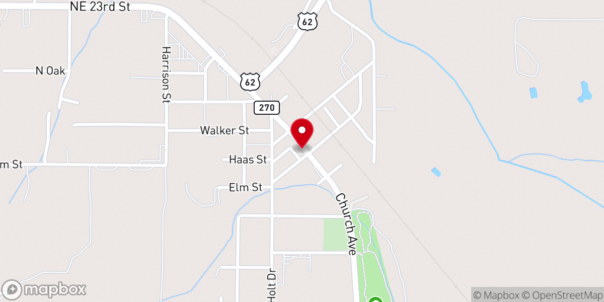 Map showing location of Church Ave Spirits