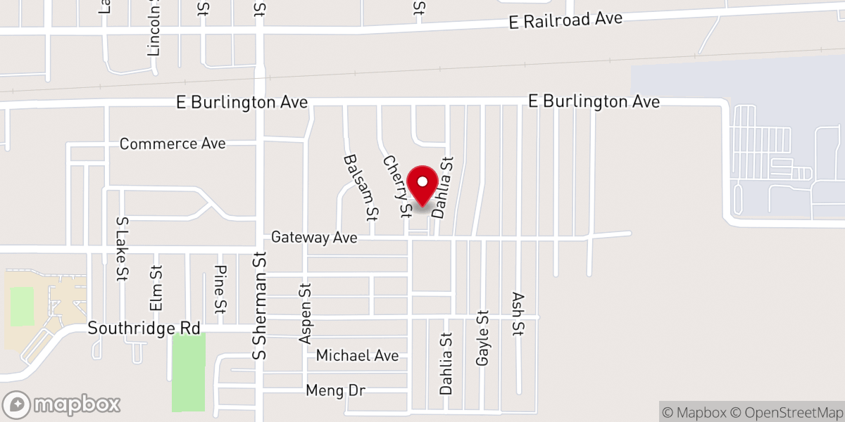 Map showing location of The Church of Jesus Christ of Latter-day Saints
