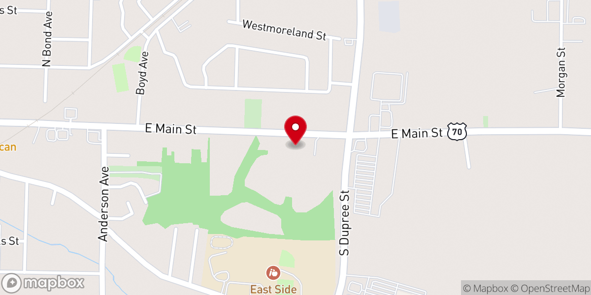 Map showing location of IMRI Church Brownsville