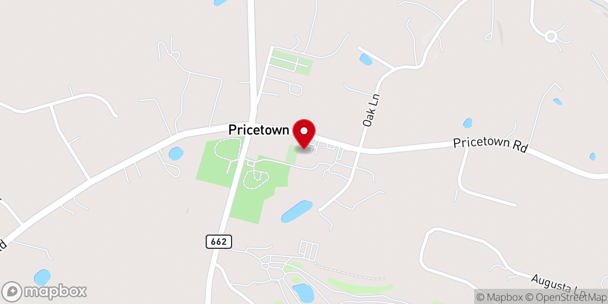 Map showing location of Saint Johns United Church of Christ