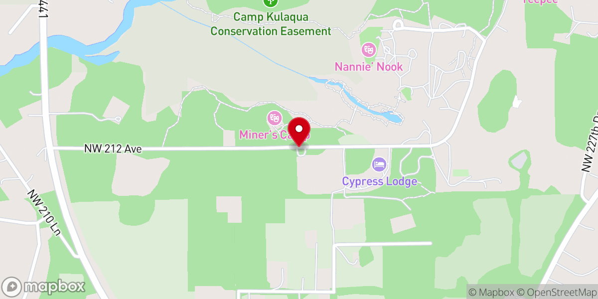 Map showing location of Living Springs Academy