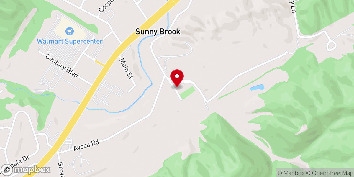 Map showing location of Addilynn Church